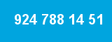 924 788 14 51 924 788 14 51